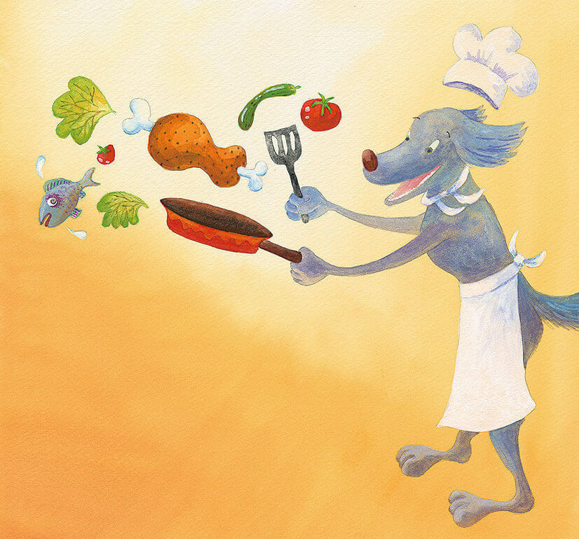 レトリーバー,ごはん