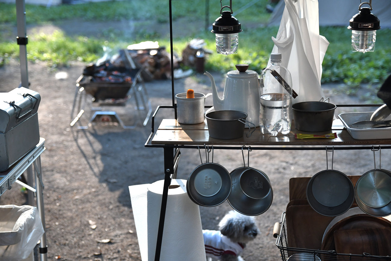 ゴールデンレトリーバー,キャンプ