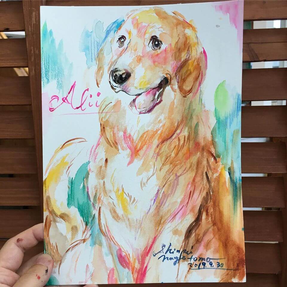 レトリーバー,絵画教室