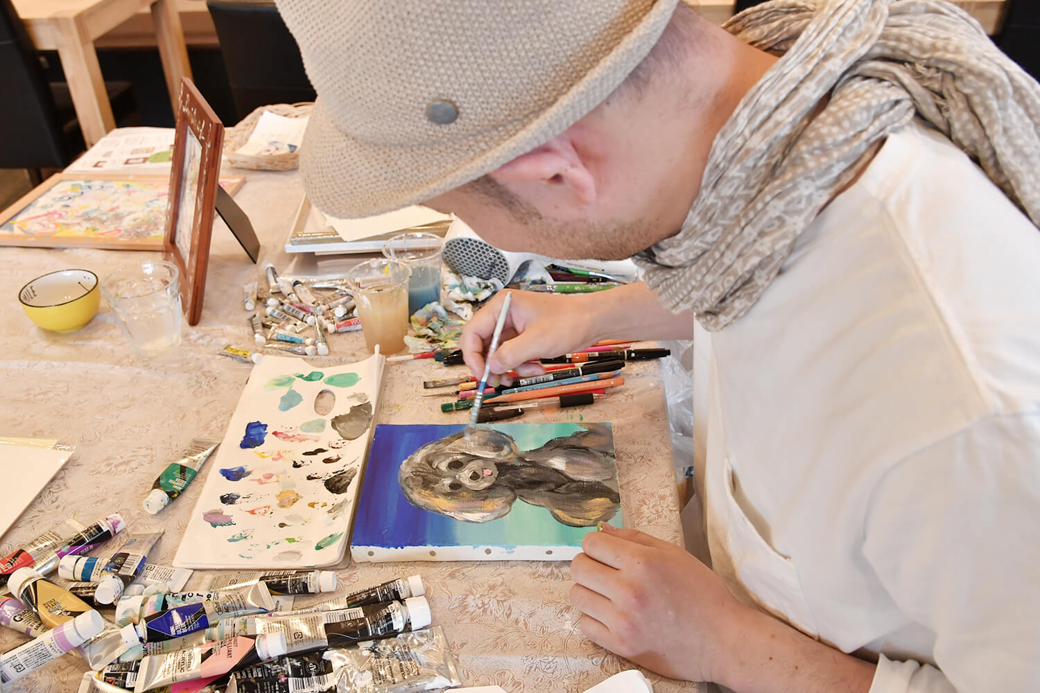 レトリーバー,絵画教室