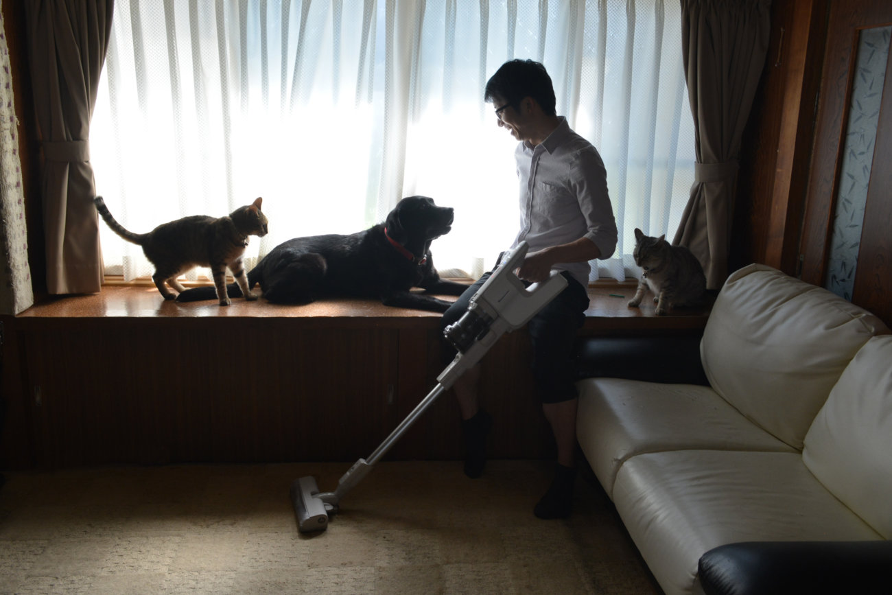 レトリーバー,パナソニック,掃除機,からまないブラシ