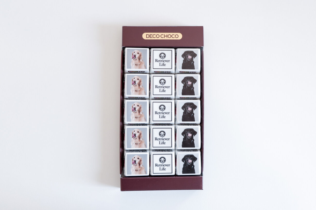 レトリーバー,デコチョコ,チロルチョコ
