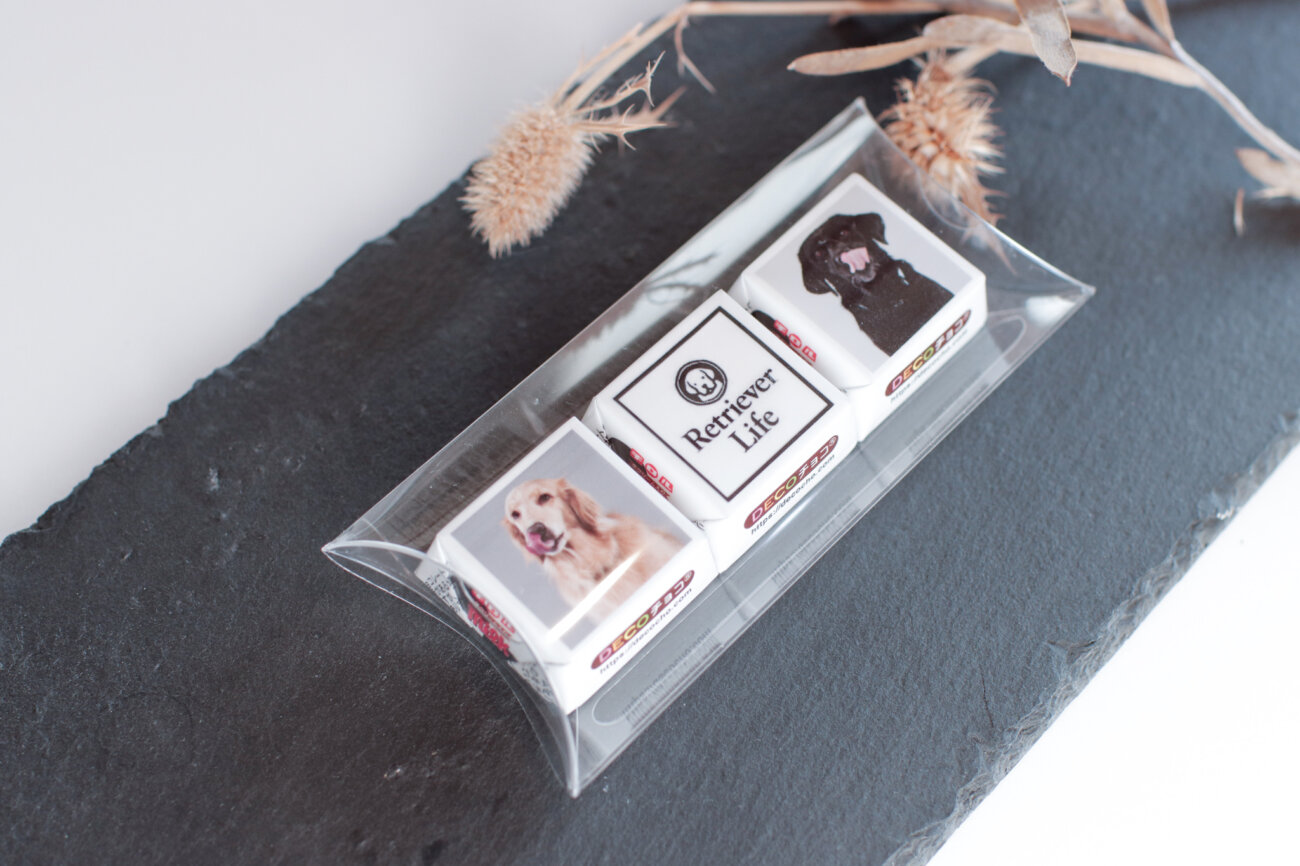 レトリーバー,デコチョコ,チロルチョコ