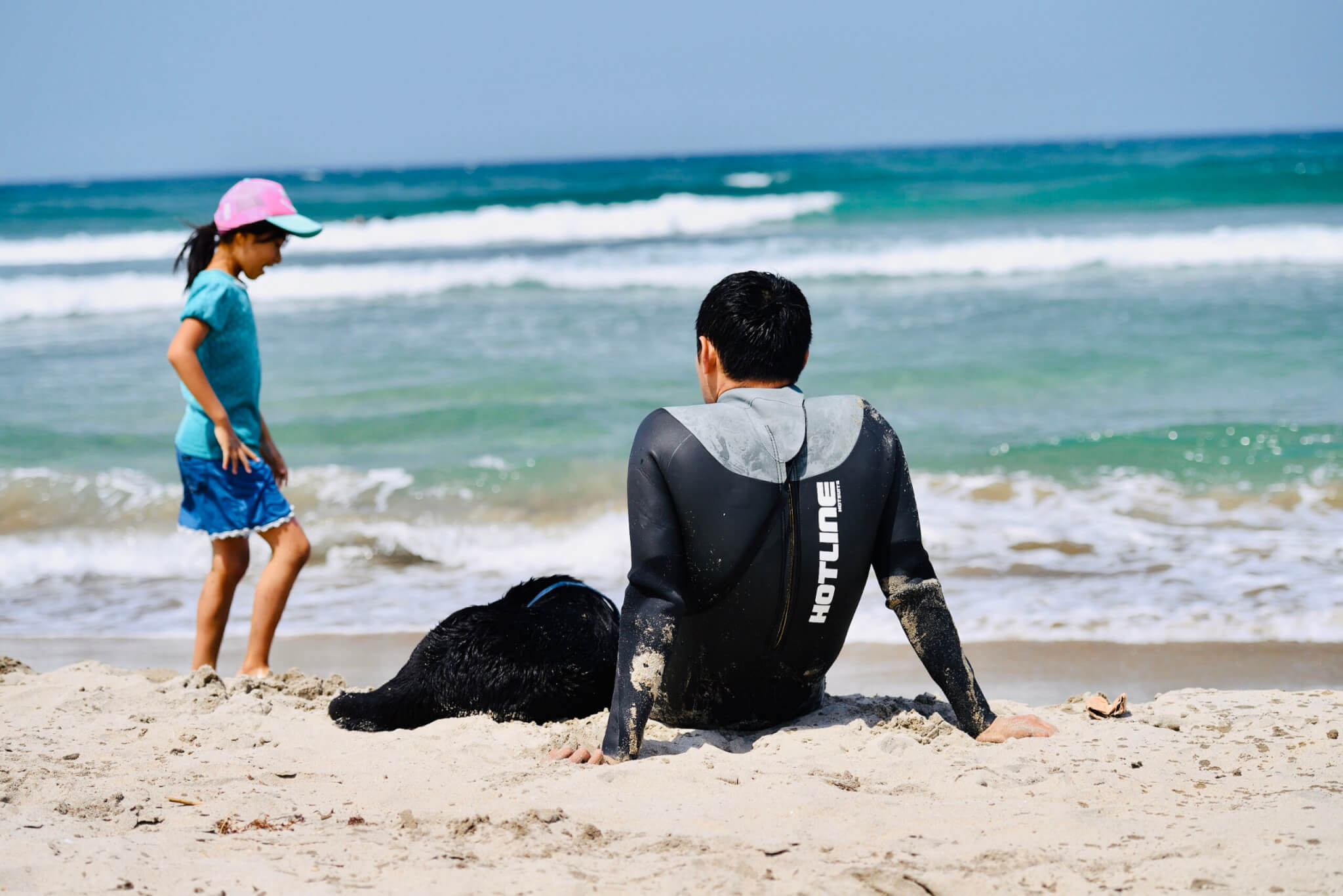 ラブラドール,介助犬,パラサーファー