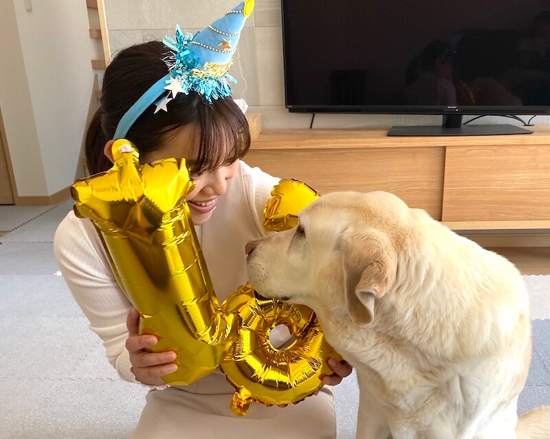 レトリバーと家族